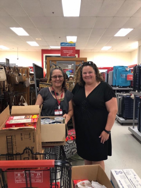 T.J. Maxx of Newnan Food Drive a Success