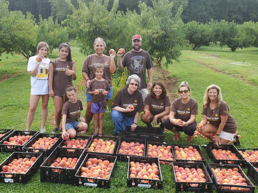 UPS Serves our Families by Picking Peaches