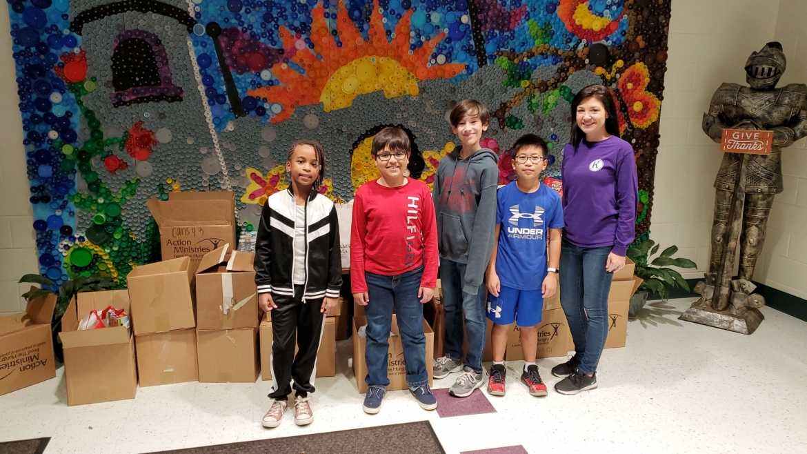Kedron Elementary School Helps our Neighbors in Need