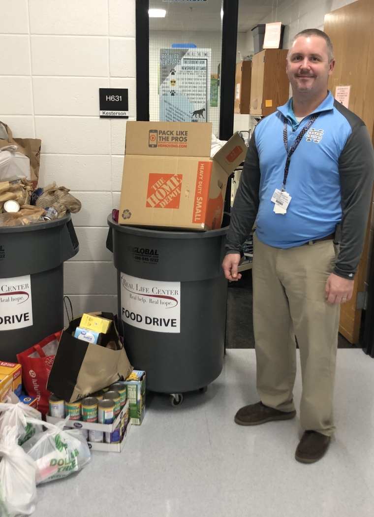 Starrs Mill High School Beta Club Graciously Collects Food for 3 Months!