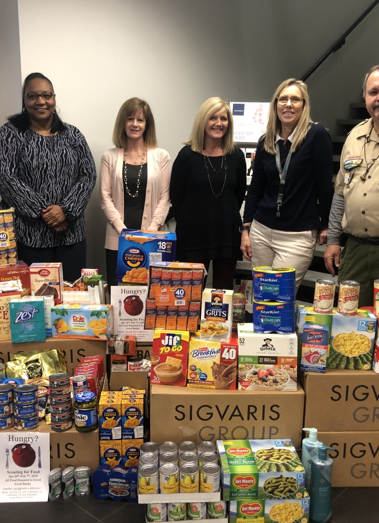 Sigvaris Group Participates in Corporate Food Drive