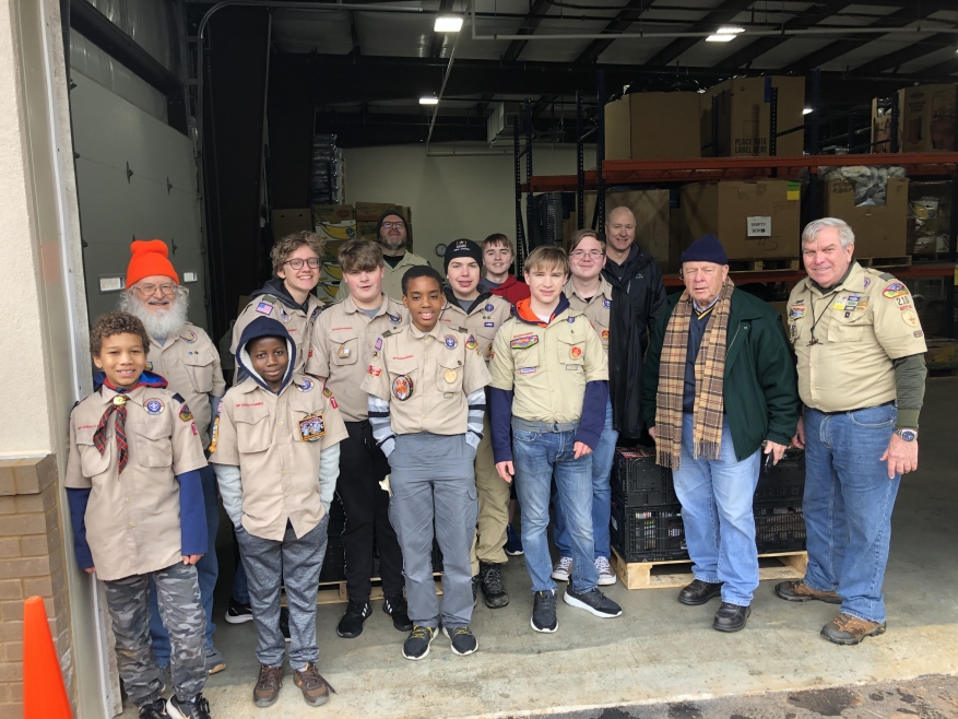 Boy Scouts of America Get Community Involved